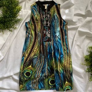 Lucky Coco Womens Tunic Top Shirt S Sleeveless